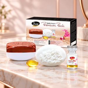 Jhalak Premium Pack — cream, soap, capsule and whitening serum set