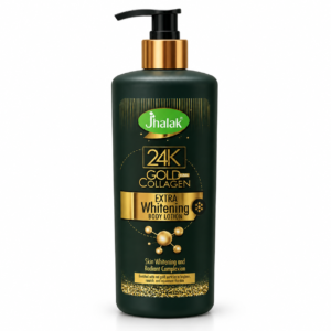 Jhalak 24K Gold and Collagen Extra Whitening Body Lotion bottle