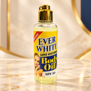 Ever White Super Whitening Body Oil SPF 50 bottle